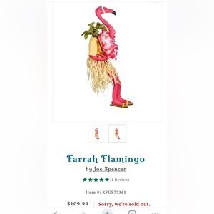 Joe Spencer Sold Out Farrah Flamingo figure